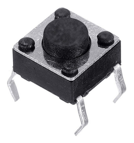 10 Pulsadores Dip Tact Switch 6x6x7 Electrónica Arduino 