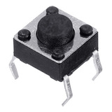 10 Pulsadores Dip Tact Switch 6x6x7 Electrónica Arduino 