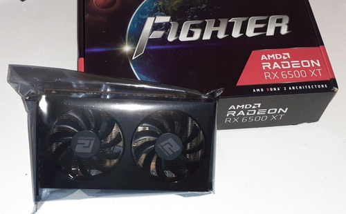 Amd Powercolor  Fighter Radeon 6500xt Oc Edition 4gb