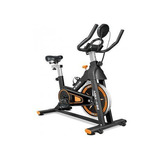 Bicicleta Ergométrica Spinning - Kikos - Preto/laranja