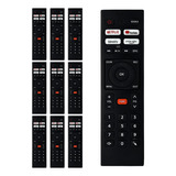 Kit 10 Controle Remoto Para Tv Hq Smart Hqs32nkh Hk320df