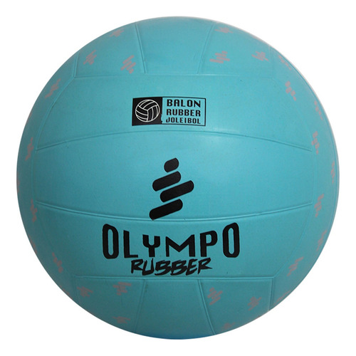 Balón Voleibol Oka Olympo Rubber N°5 Interior Y Exterior Color Azul Acero