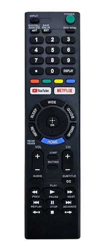 Controle Remoto Compatível  Tv Sony Smart Rmt-tx300