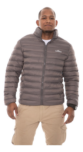 Campera Hombre Ultra Liviana Invierno Inflable Simil Pluma