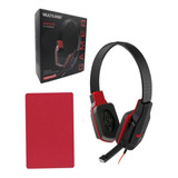 Headphone Gamer Com Microfone Integrado Multilaser + Brinde