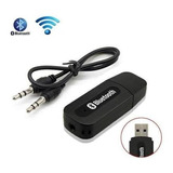 Receptor Adaptador Audio Bluetooth Usb 3.5mm Auxiliar