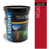 Pintura P/trafico Base Solvente Volton Color Rojo Cub19l