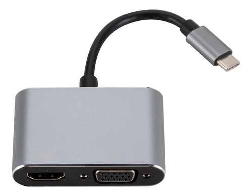 Tipo De Puerto Múltiple Usb C Tipo C A Hdmi 4k Vga