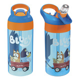 Zak Designs Riverside Bluey - Botella De Agua Para Nios De 1