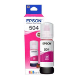 Refil Tinta T504 Epson L4150 L4160 L6161 L6191 L6171