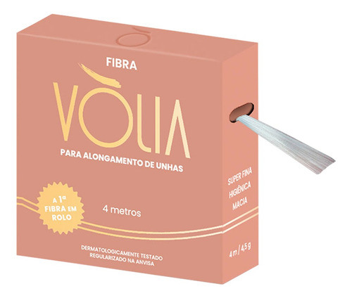 Fibra De Vidro Para Unhas Volia Profissional Em Rolo 4metros