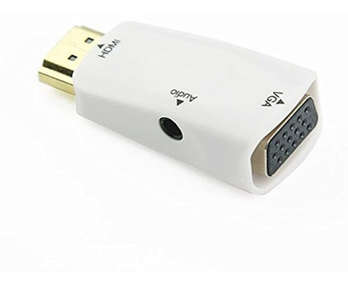 Conversor Hdmi A Vga Adaptador Macho A Hembra Chapados