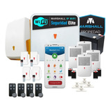 Kit Alarma Inalámbrica Marshall 3 Ip Wifi Aplicación Celular Marshall Smart Domiciliaria Hogar Casa Comercio Kit6x6