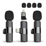 Tutglobal Usb Type-c & Lightning Mini Micrófono De Solapa In