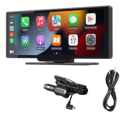 Radio Auto 11' Portable Applecarplay, Android Y Camara Dual