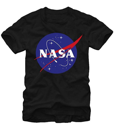 Playera Camiseta Logo Nasa Todas Las Tallas Unisex Espacial