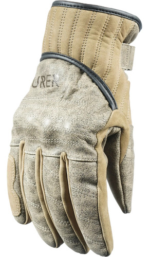 Guantes Para Motociclista Turer Greasers Impermeable De Piel