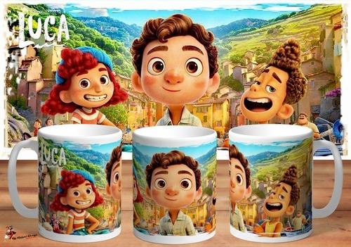 Taza - Tazón Luca Disney Art 03