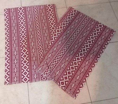 Poncho Bordo Con Guarda Pampa Niño 