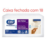 Kit 18 Toalha Excellence Interfolhada Quádruplas Elite