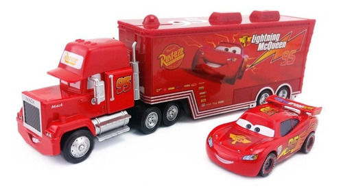 Miniatura Carros 2 Disney  - Kit Mack + Mc Queen Carros 2