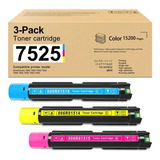 3 Toner Compatível P/ Xerox 7525/7535/7830/7845 (1c+1m+1y)