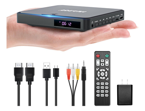 Arafuna Mini Reproductor De Dvd, Hdmi Pequeno Reproductor De