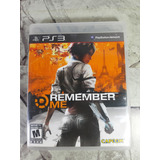 Juego Remember Me Ps3 Fisico Usado