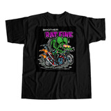 Camiseta Rat Fink Hot Rod Kustom Kulture Estilo Unissex