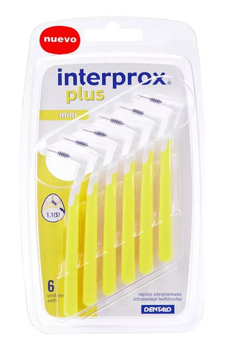 Cepillo Dentaid Interprox Plus Mini 6 Unid