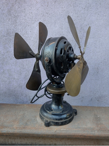 Antiguo Ventilador Doble Rareza !!