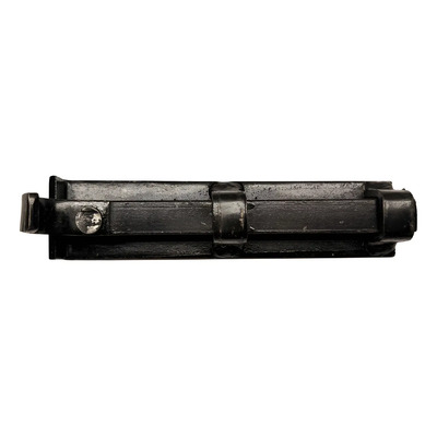 Pasador Cerrojo Cuadrado Para Puerta Portón De 1/2 Negro Negro