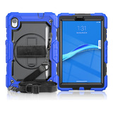 Funda Case Rudo Con Correa Para Lenovo M10 Plus 3ra Tb125fu