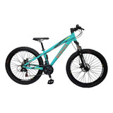 Bicicleta Aro 26 Brabus Freeride Cinza/verde/laranja