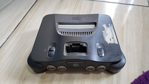 Nintendo 64 Só O Console Sem Nada E Sem Memoria E Ele Liga Mas Trava A Imagem. G1