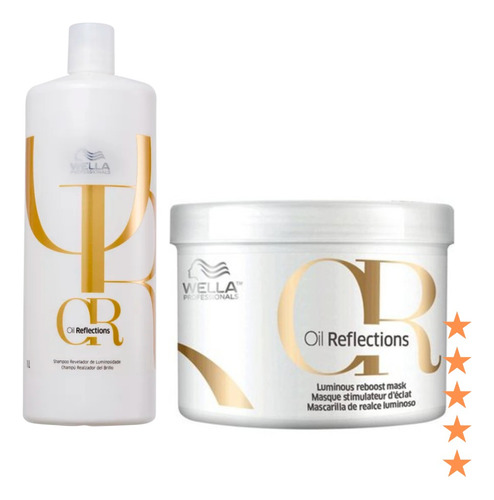 Shampoo + Mascarilla Wella Oilr - L a $496100