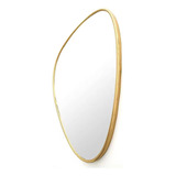 Espelho Orgânico Com Moldura Banheiro Quarto Sala 60x40cm