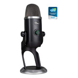 Microfono Usb Blue Yeti X Para Pc, Para Juegos/led
