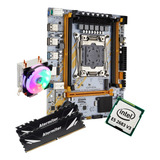 Kit Gamer Placa Mãe X99 Qiyida Ed4 Xeon E5 2683 V3 64gb Cool