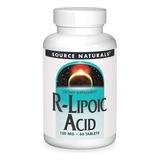 Source Naturals Ácido R-lipoico 100 Mg, Clave Para La Gener