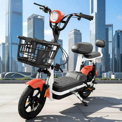 Bicicleta Electrica 350 W 48 V 13 Ah Moto Bici Moboss Rojo