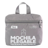 Mochila Plegable Xingu M Gris Titanium