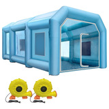 Cabina Inflable Automovil Pintura Portatil 2 Sopladores Auto