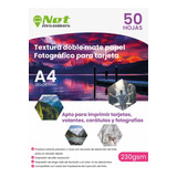 Papel Opalina Textura Brillante Doble Faz Hilada 230g 50h Papel Opalina Textura Brillante Doble Faz Hilada 230g 50h