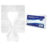 Protetor De Assento Sanitário Descartável Cx C/ 1200 Folhas Cor Branco Liso