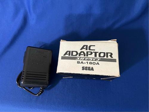 Adaptador Ac (fonte) Original Na Caixa Mega Drive Sa-160a