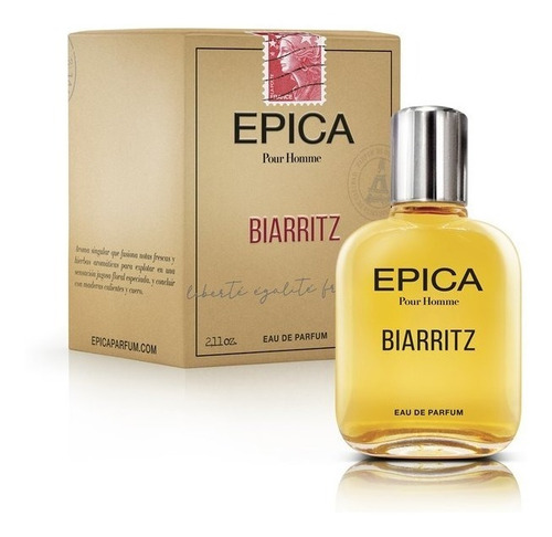 Perfume Epica Biaritz Pour Homme Edp 60ml Volumen De La Unidad 60 Ml