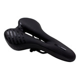 Asiento De Gel Color Negro Antiprostatico Para Bicicletas