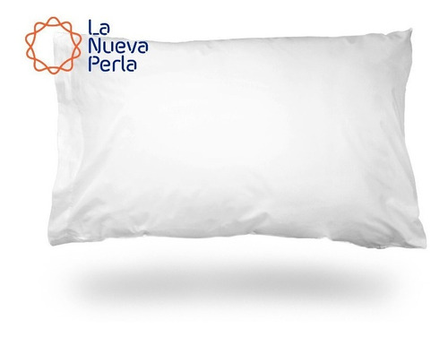 2 Fundas Para Almohada Hotelera Blancas 180 Hilos Standar