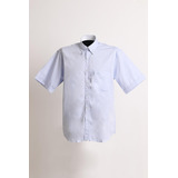 Camisa Oxford Manga Corta